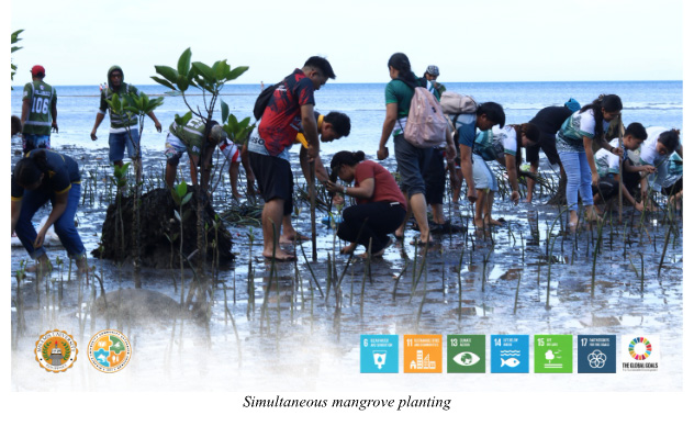 3,000 Mangrove Seedlings Planted as MU Joins Tree-Growing Activity for the International Day for the Conservation of the Mangrove Ecosystem